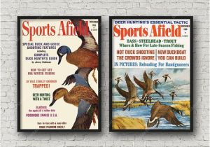 Duck Hunting Wall Murals Duck Giclee Prints Set Of 2 Duck Prints Wildlife Wall Decor