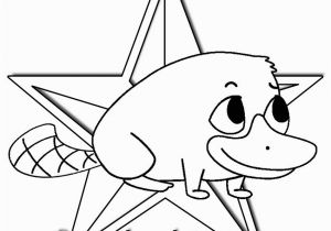 Duckbill Platypus Coloring Page Duck Billed Platypus Coloring Page Duckbill