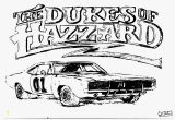 Dukes Of Hazzard Car Coloring Pages Color Pages Of General Lee Instant Knowledge