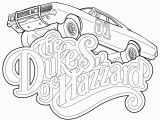 Dukes Of Hazzard General Lee Coloring Pages Pin by Saspncr On Everything Dukes Of Hazzard