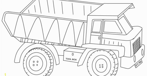Dump Truck Coloring Pages for toddlers Dump Truck Coloring Pages Coloring Page A Dump Truck Printable