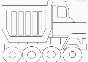 Dump Truck Coloring Pages Printable Dump Truck Coloring Page New Simplified Adult Coloring Pages Trucks