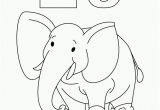 E is for Elephant Coloring Pages 8 Pics E is for Elephant Coloring Page Alphabet