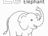 E is for Elephant Coloring Pages E is for Elephant Coloring Page 06