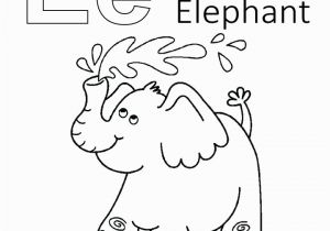 E is for Elephant Coloring Pages E is for Elephant Coloring Page