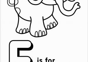 E is for Elephant Coloring Pages Letter E is for Elephant 2 Coloring Page Free Coloring