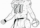 Eagles Football Player Coloring Pages Best Eagle Coloring Pages