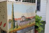 Early American Wall Murals Rufus Porter Inspired Scenic Landscape Murals