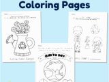 Earth Day Coloring Pages Printable Earth Day Coloring Pages Rock Your Homeschool