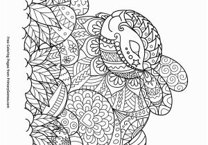 Easter 2018 Coloring Pages Zentangle Easter Bunny and Eggs Coloring Page • Free
