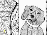 Easter Beagle Coloring Pages Beagle Coloring Pages Fresh Zentangle Dog Colouring Page Animal