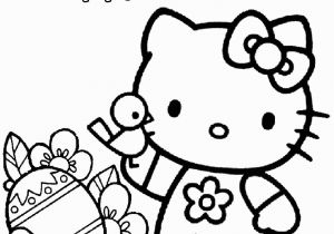 Easter Coloring Pages Hello Kitty Easter Coloring Pages Free Download