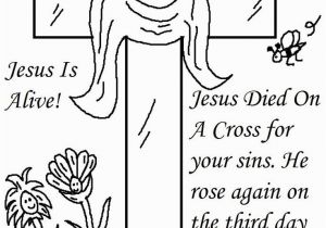 Easter Coloring Pages Jesus is Alive 25 Religious Easter Coloring Pages