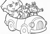 Easter Dora Coloring Pages Free Printable Dora the Explorer Coloring Pages for Kids