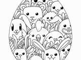 Easter Egg Coloring Pages Printable Download for Free Happy Animals Easter Egg Coloring Pages