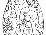 Easter Pages to Print and Color Easter Egg Coloring Pages Free Printable