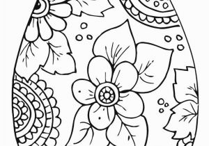 Easter Pages to Print and Color Easter Egg Coloring Pages Free Printable
