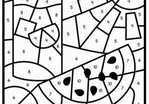 Easy Color by Number Coloring Pages Free Printable Color by Number Coloring Pages Best
