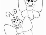 Easy Coloring Pages Cute butterfly Coloring Pages Free Printable From Cute to
