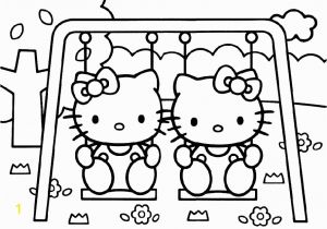 Easy Coloring Pages Of Hello Kitty Line Interactive Coloring Pages Coloring Home