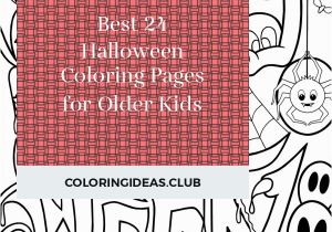 Easy Halloween Coloring Pages for Kids Best 24 Halloween Coloring Pages for Older Kids Best