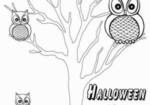 Easy Halloween Coloring Pages for Kids Halloween is A Hoot" Printable Halloween Coloring Page