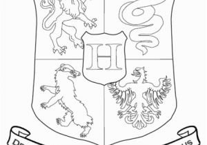 Easy Harry Potter Coloring Pages Hogwarts Crest Coloring Page Can Also Be Used for Lunch Time Arrival