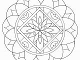 Easy Mandala Coloring Pages for Kids Great Looking Mandala Easy Mandalas for Kids