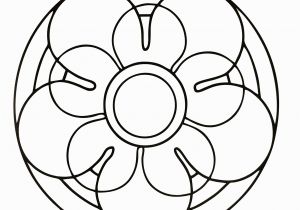 Easy Mandala Coloring Pages for Kids Simple Mandala 39 M&alas Coloring Pages for Kids to