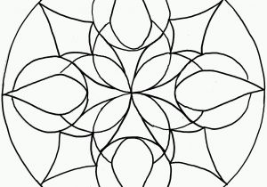 Easy Mandala Coloring Pages for Kids Simple Mandala Coloring Page Coloring Home