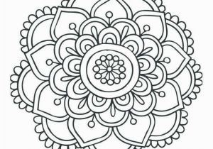 Easy Mandala Coloring Pages Simple Mandala Coloring Pages New Elegant Awesome Coloring Page for