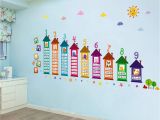Educational Wall Murals for Schools Amazon Encoco Learning Wall Decals for Kids Educational