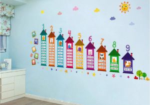 Educational Wall Murals for Schools Amazon Encoco Learning Wall Decals for Kids Educational