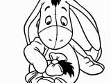 Eeyore Winnie the Pooh Coloring Pages Eeyore Winnie the Pooh Color Page Disney Baby Pooh