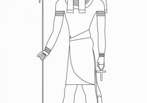 Egyptian Gods and Goddesses Coloring Pages Color Online