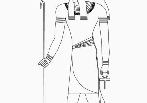 Egyptian Gods and Goddesses Coloring Pages Egyptian God Coloring Pages Coloring Home