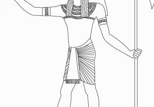 Egyptian Gods and Goddesses Coloring Pages Seth Egyptian Goddess & Gods Coloring Page