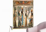 Egyptian themed Wall Murals Amazon Brandosn Egyptian Stickers Wall Murals Decals