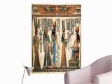 Egyptian themed Wall Murals Amazon Brandosn Egyptian Stickers Wall Murals Decals