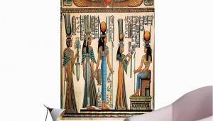 Egyptian themed Wall Murals Amazon Brandosn Egyptian Stickers Wall Murals Decals