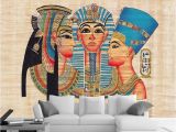 Egyptian themed Wall Murals Custom Size 3d Wallpaper Living Room Bed Room Mural Ancient Egyptian Pharaoh 3d Picture sofa Tv Backdrop Wallpaper Non Woven Sticker H Wallpaper