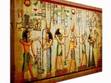 Egyptian themed Wall Murals Old Papyrus Style Egyptian Art Canvas Art Cheap Wall Print