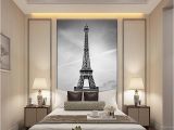 Eiffel tower Wall Mural Custom Canvas Art France Paris Poster Paris Wallpaper Eiffel tower Wall Stickers Eiffel tower Mural Bedroom Decoration Image Wallpaper S