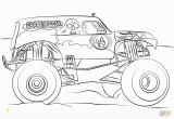 El toro Loco Monster Truck Coloring Page Best Monster Truck Coloring Pages Vector Drawing Art Library and