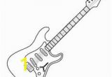 Electric Guitar Coloring Page 34 Best Instrument Coloring Pages Images