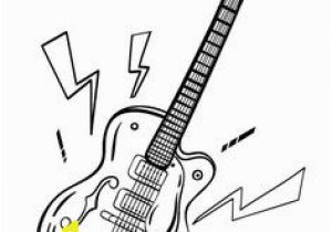 Electric Guitar Coloring Page 500 Best Miscellaneous Coloring Pages Images