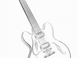 Electric Guitar Coloring Page How to Draw An Electric Guitar