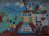 Elementary School Wall Murals Mural Projects Nepal Sarah Edelsburg