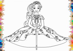 Elena Of Avalor Coloring Pages Free Unparalleled Princess Elena Coloring Page Disn 7742 Unknown