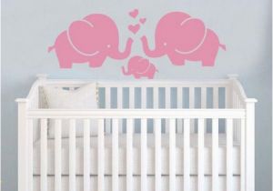 Elephant Wall Mural Nursery Cartoon Elephant Wallpaper Mural for Children Room Bedroom